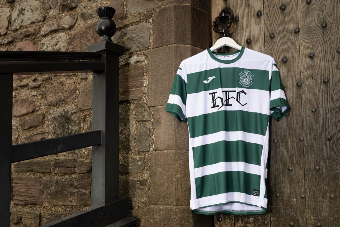 Hibernian FC celebra 150 anos com camisa especial (8) Hibernian FC celebra 150 anos com camisa especial