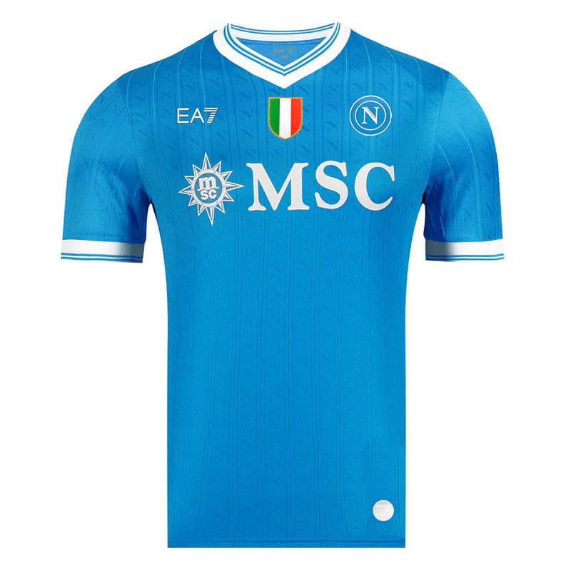 Napoli camisas Champions League 2025-2026 EA7