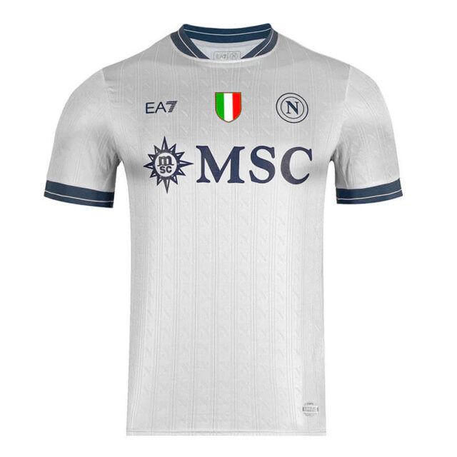 Napoli camisas Champions League 2025-2026 EA7