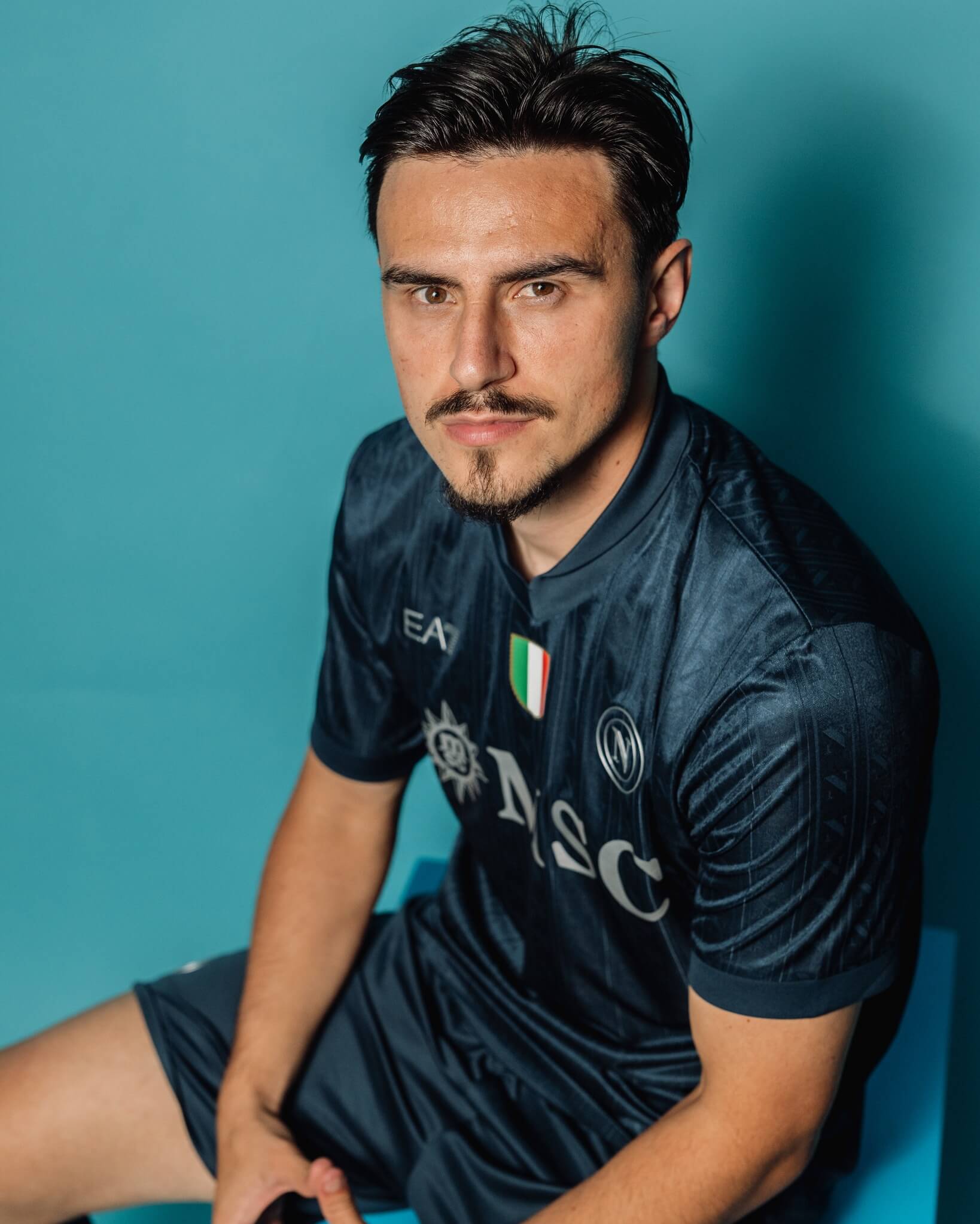 Napoli camisas Champions League 2025-2026 EA7