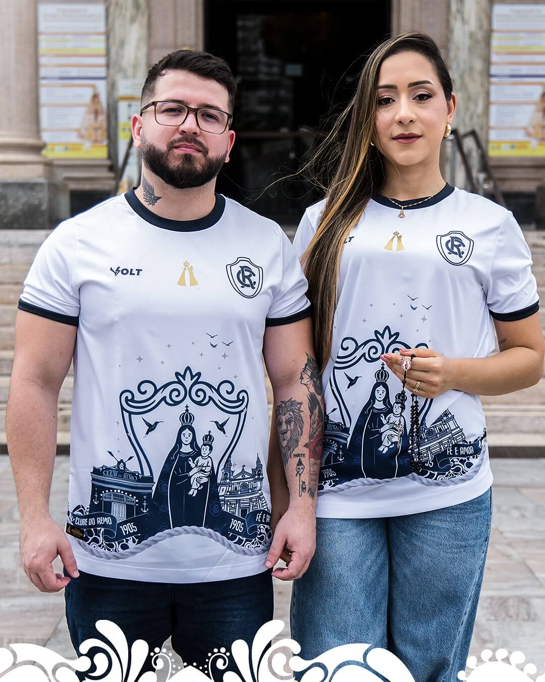 Camisa Cìrio de Nazaré 2025 Clube do Remo Volt