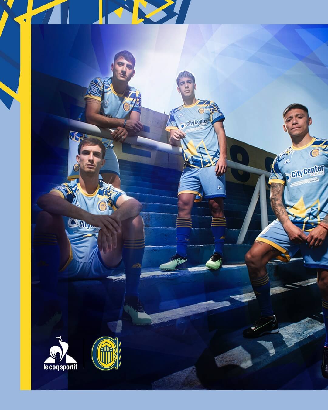 Terceira camisa do Rosario Central 2025-2026 Le Coq Sportif