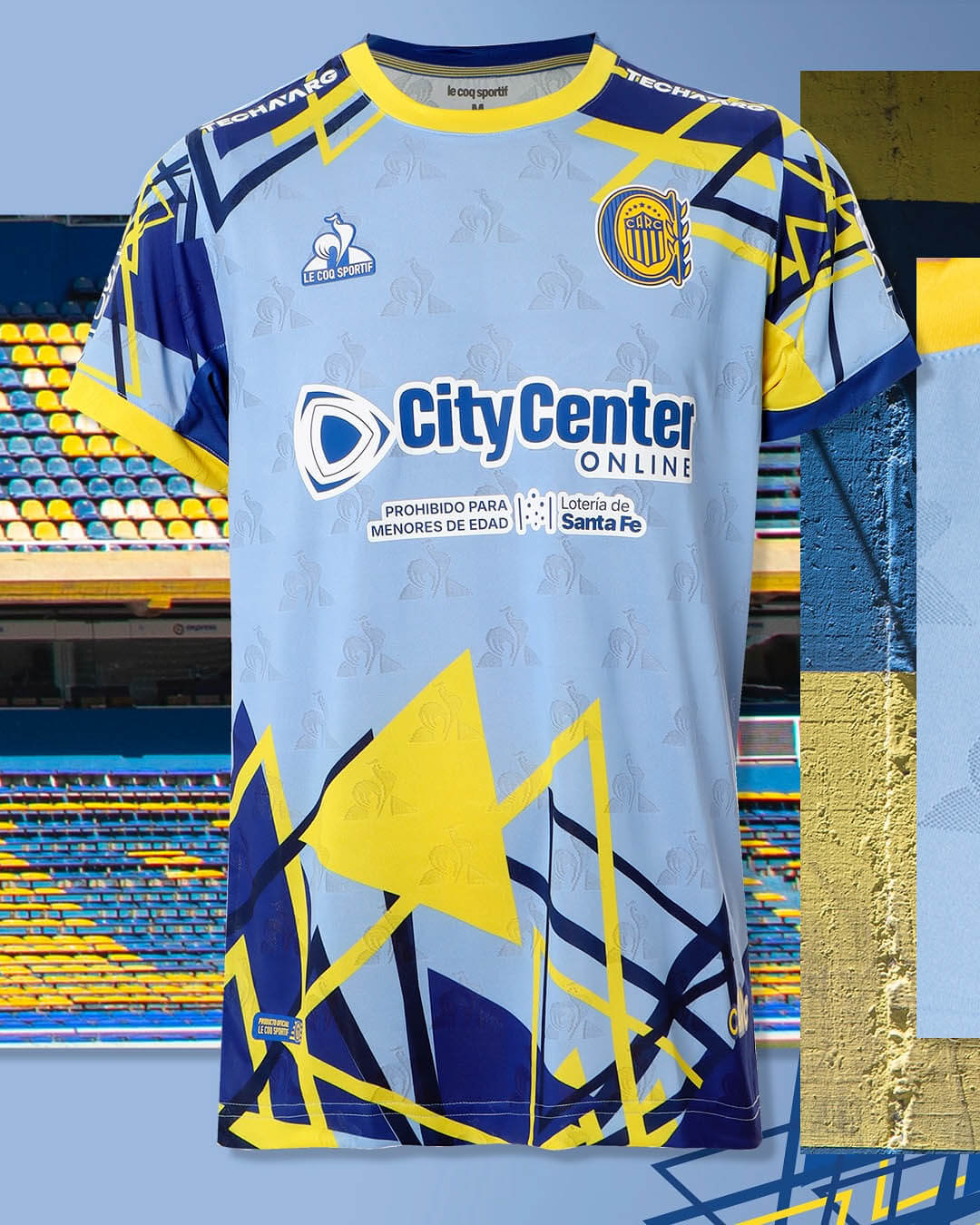 Terceira camisa do Rosario Central 2025-2026 Le Coq Sportif