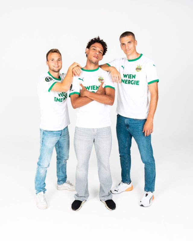SK Rapid Wien lança nova terceira camisa 2025-2026 com a PUMA