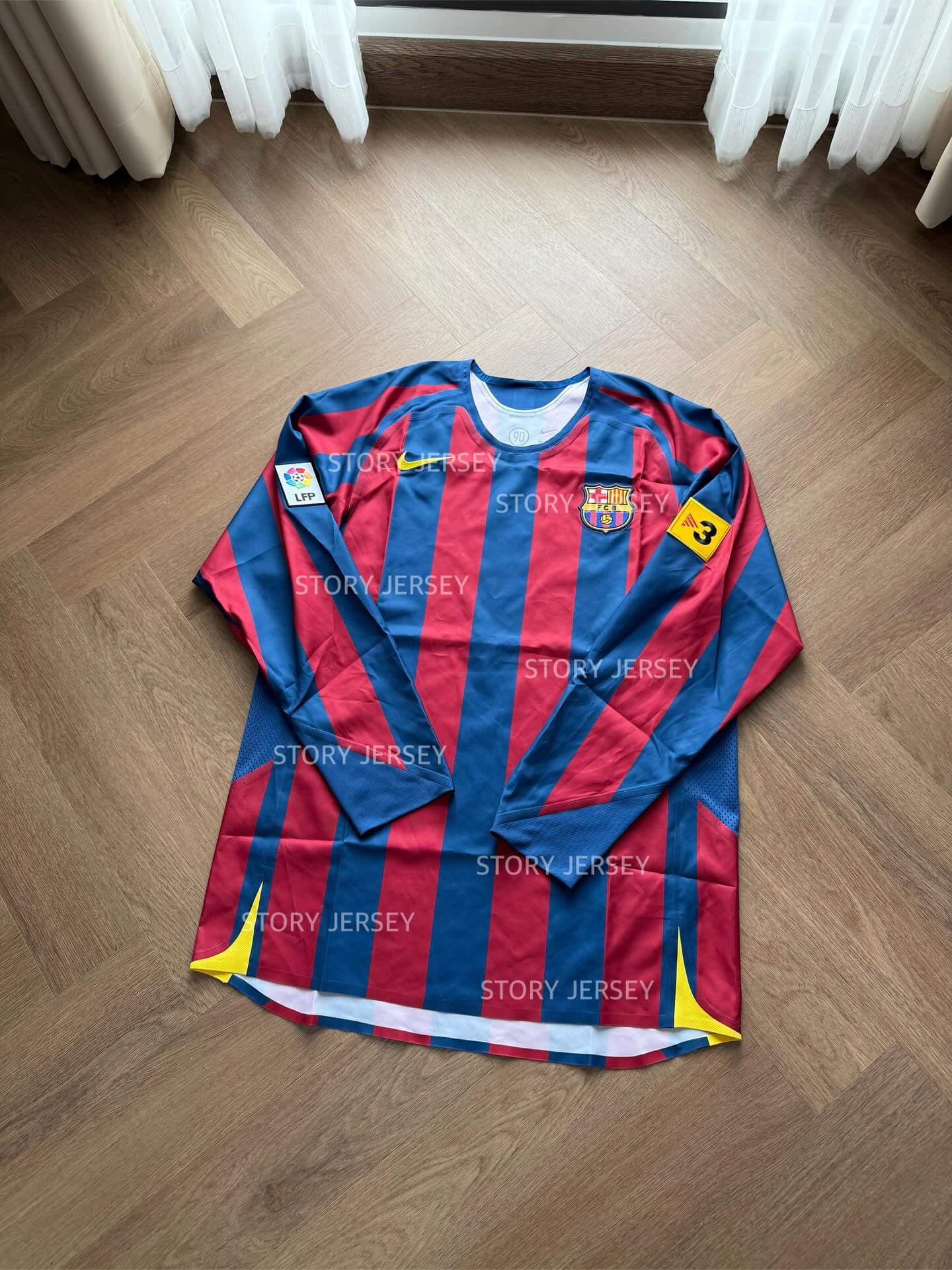 Camisa Total 90 Barcelona 2005-2006 Reissue Nike