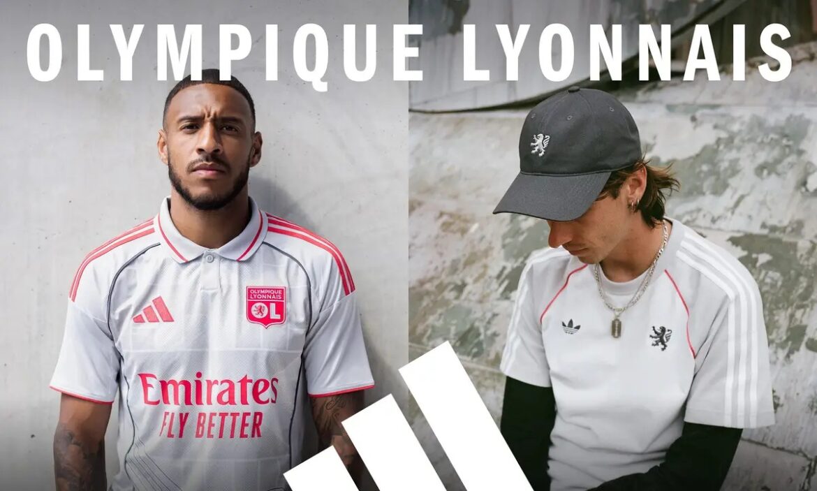 Terceira camisa do Olympique de Lyon 2025-2026 é revelada pela adidas