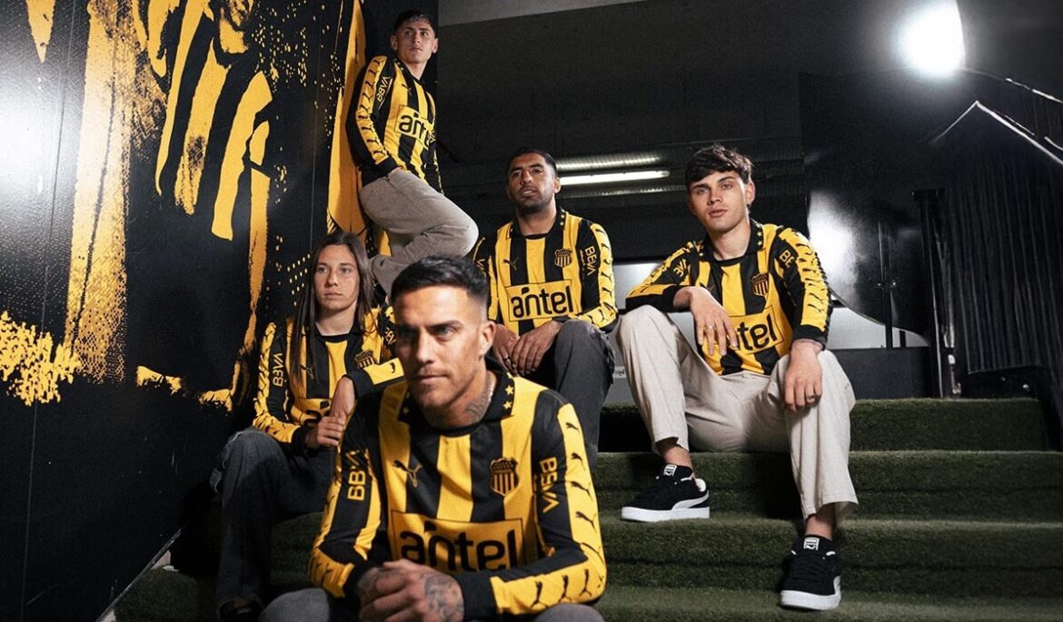 Camisa dos 134 anos do Peñarol é lançada pela PUMA