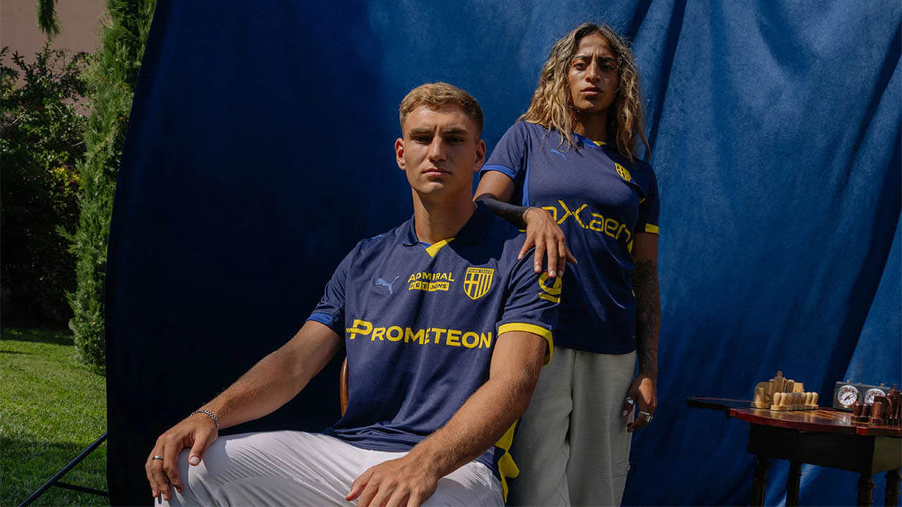 Quarta camisa do Parma Calcio 2025-2026 PUMA