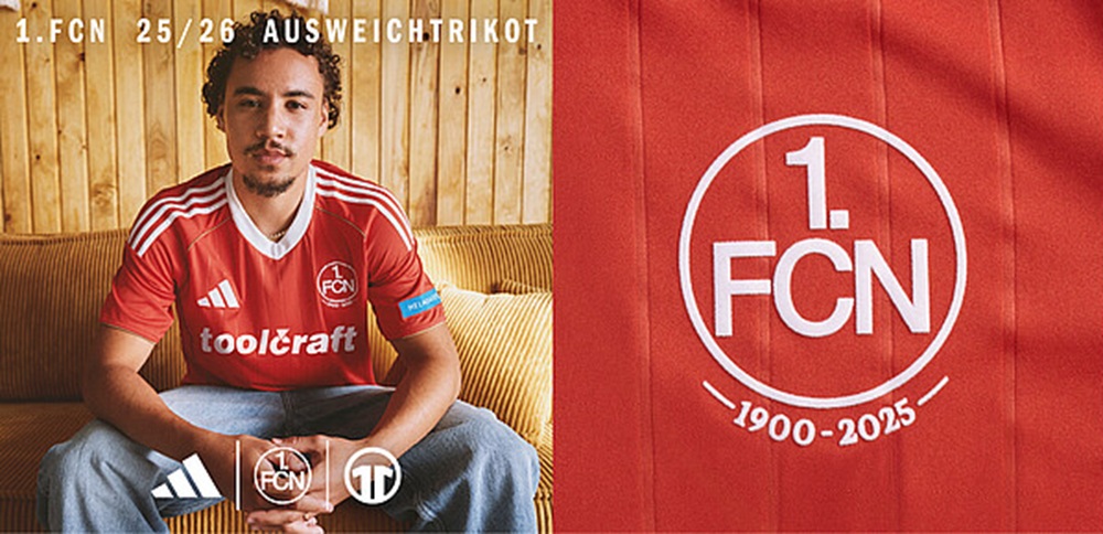 Terceira camisa do Nuremberg 2025/26 - frontal