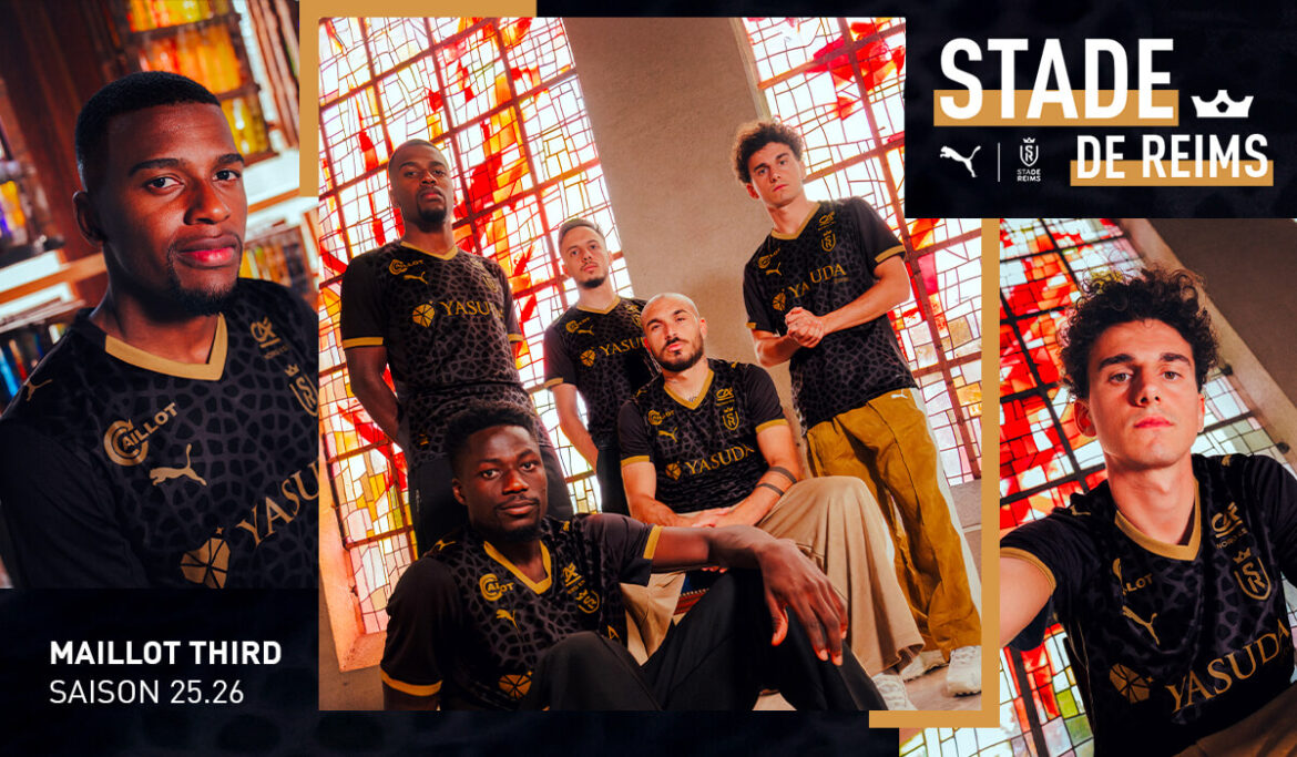 Terceira camisa do Stade Reims 2025-2026 PUMA