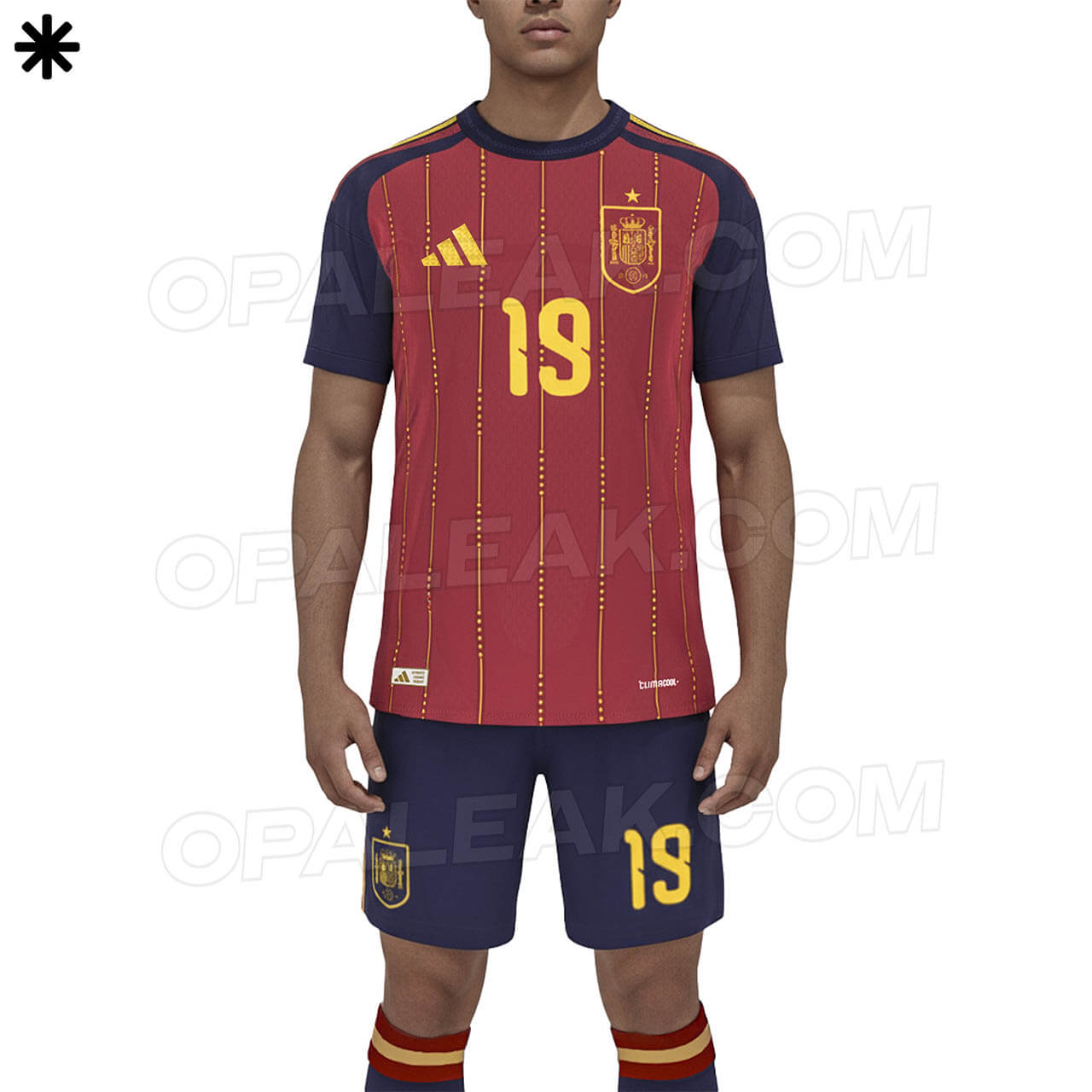 camisa titular da espanha 2026-2027 adidas