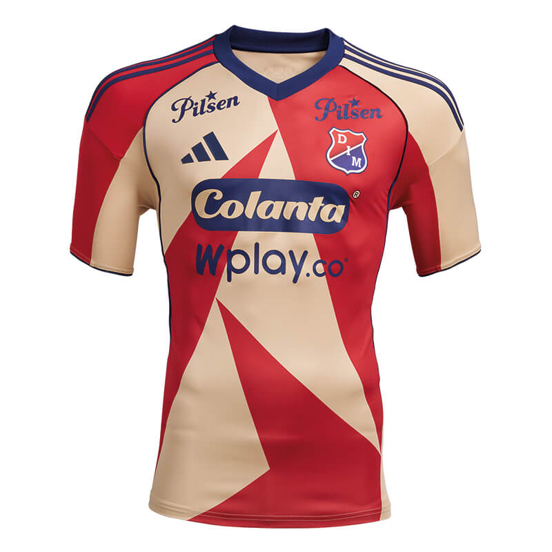 Terceira camisa do Independiente Medellín 2025-2026 homenageia os torcedores