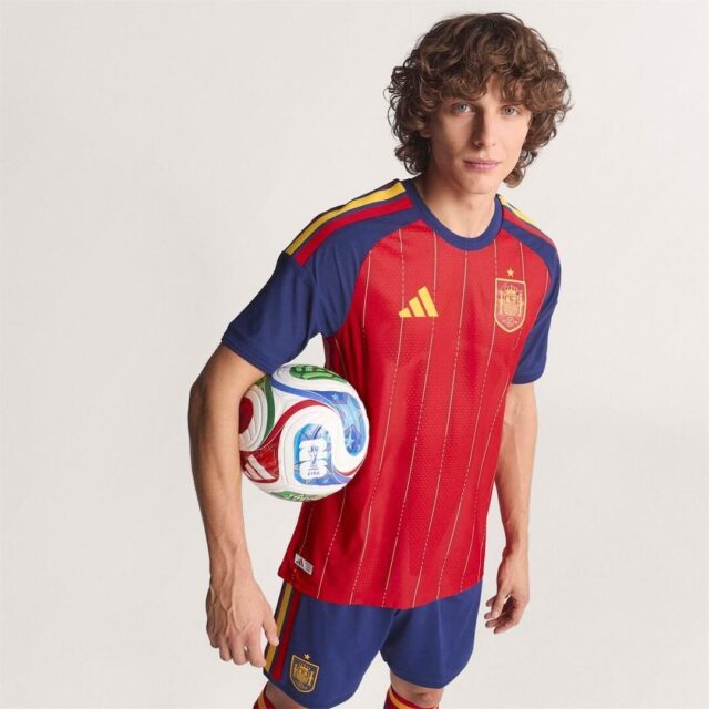 Camisa titular da Espanha 2026-2027 adidas