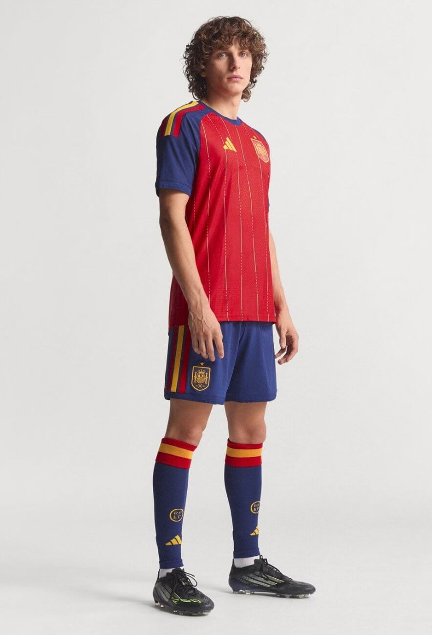 Camisa titular da Espanha 2026-2027 adidas