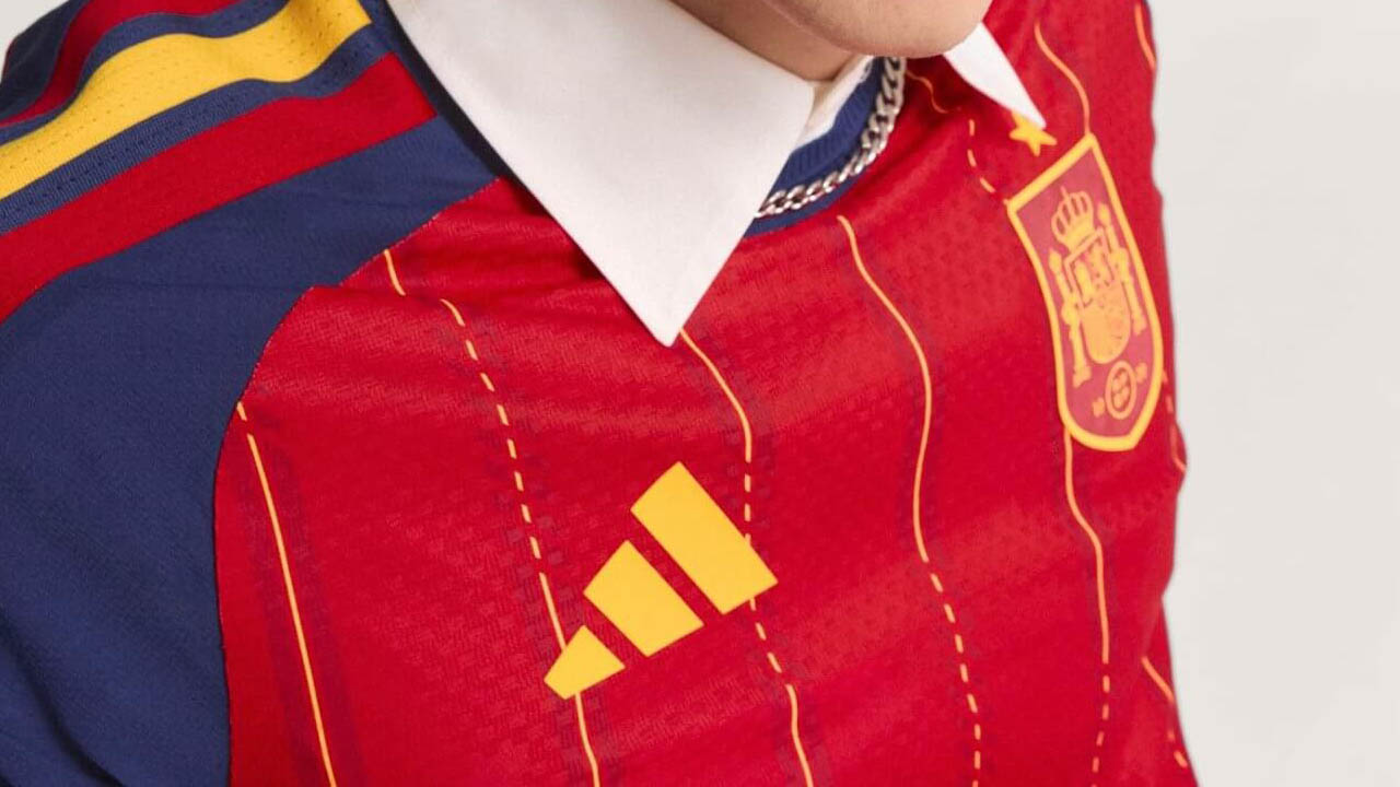 Camisa titular da Espanha 2026-2027 adidas