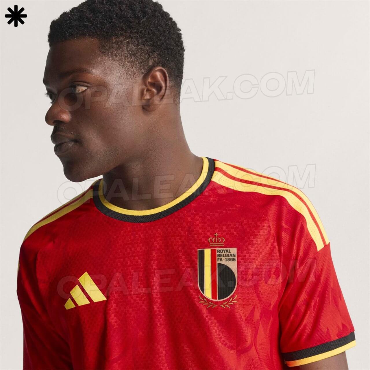 Camisa titular da Bélgica 2026-2027 adidas