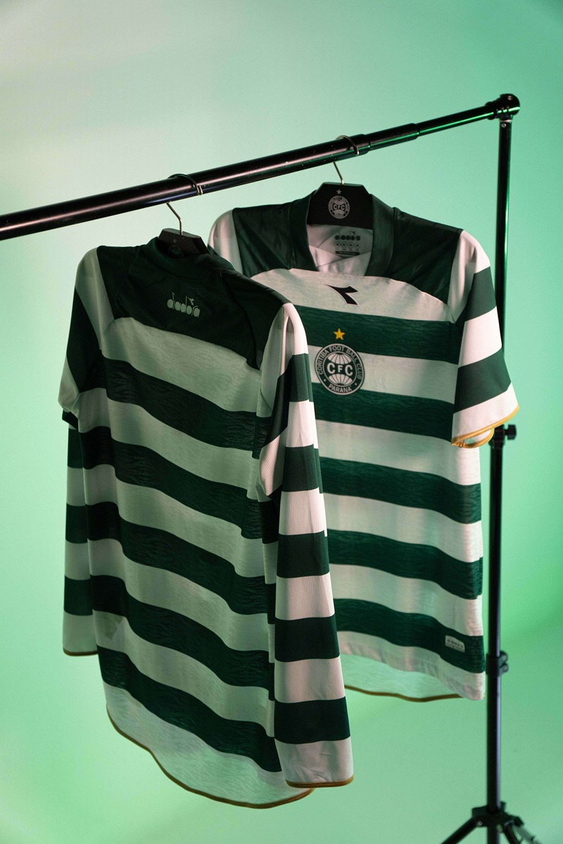 Terceira camisa do Coritiba 2025-2026 é lançada pela Diadora