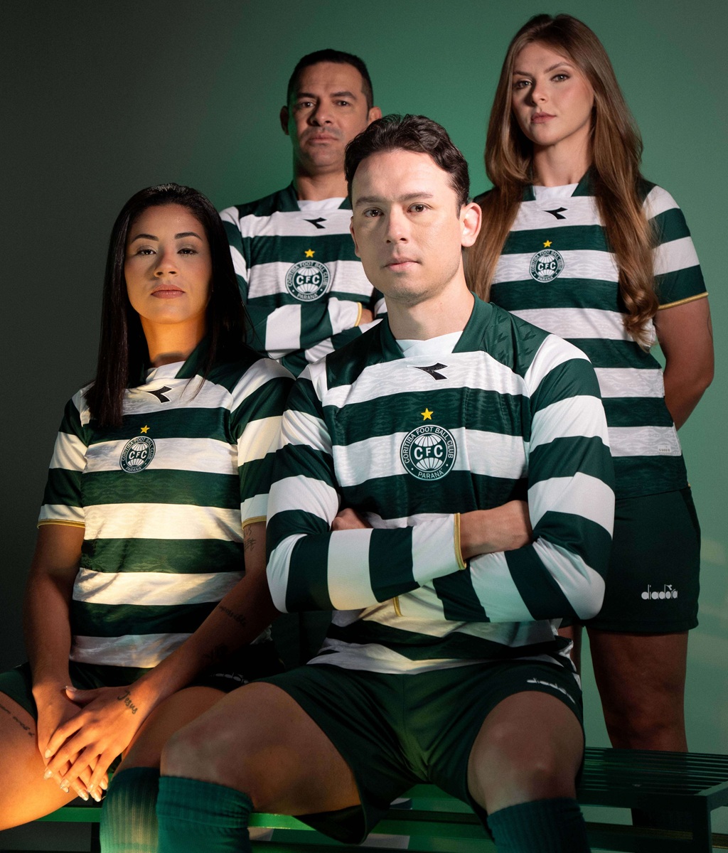 Terceira camisa do Coritiba 2025-2026 é lançada pela Diadora