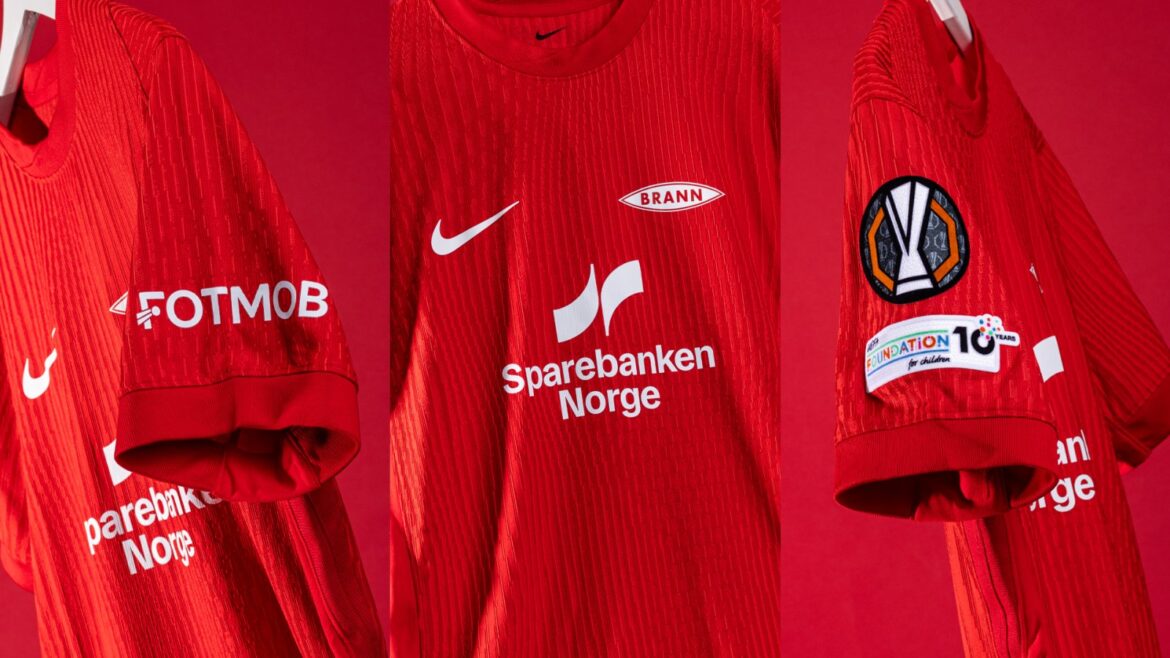 SK Brann lança camisa para a UEL 2025-2026