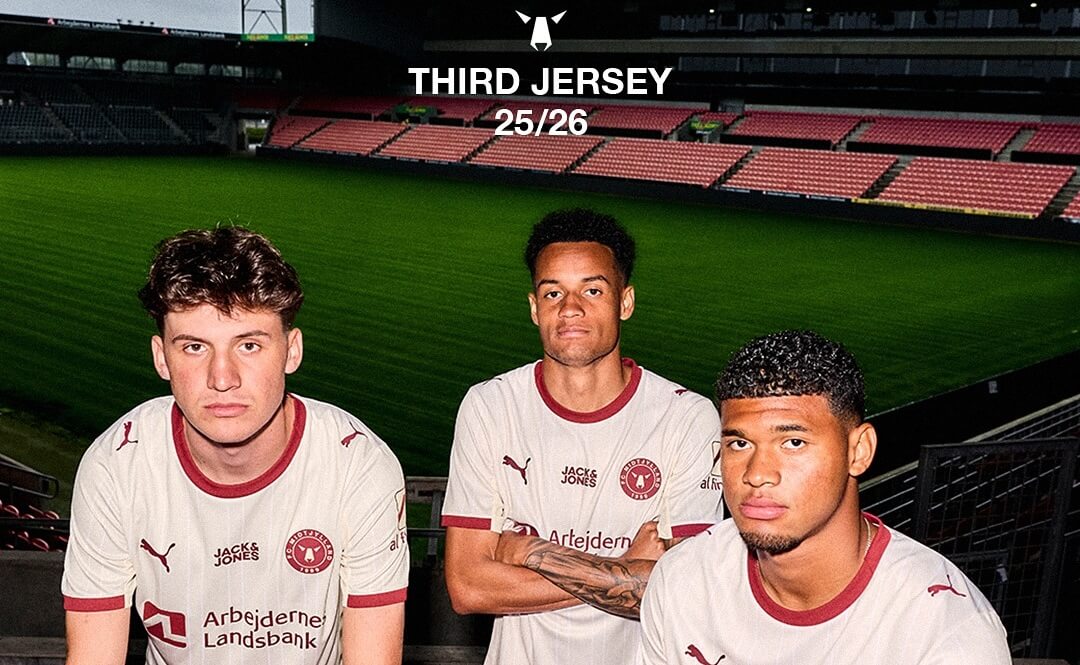 Terceira camisa do FC Midtjylland 2025-2026 é apresentada pela PUMA