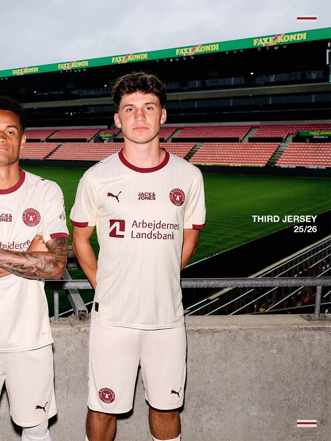Terceira camisa do FC Midtjylland 2025-2026 é apresentada pela PUMA