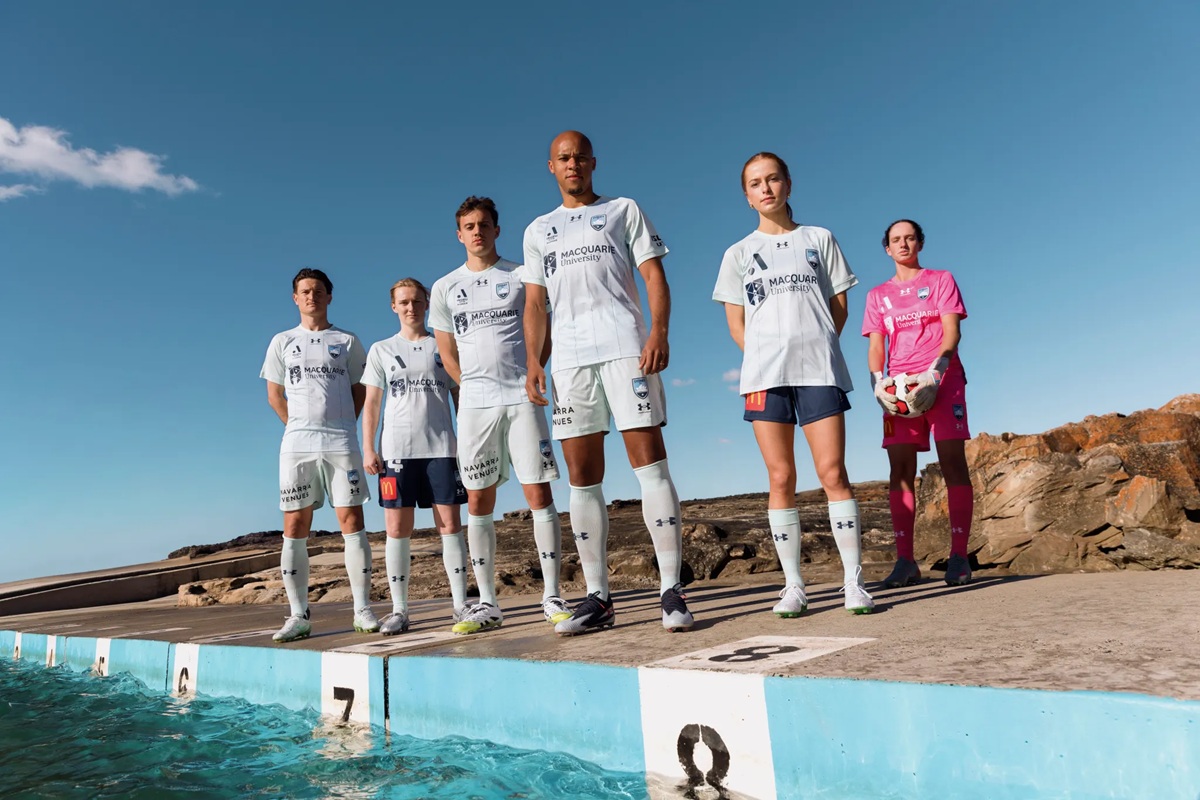 Camisas do Sydney FC 2025-2026 são lançadas pela Under Armour