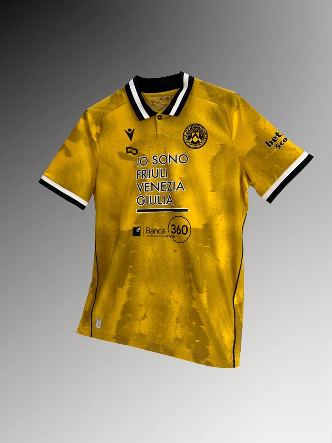 Terceira camisa da Udinese 2025-2026 Macron