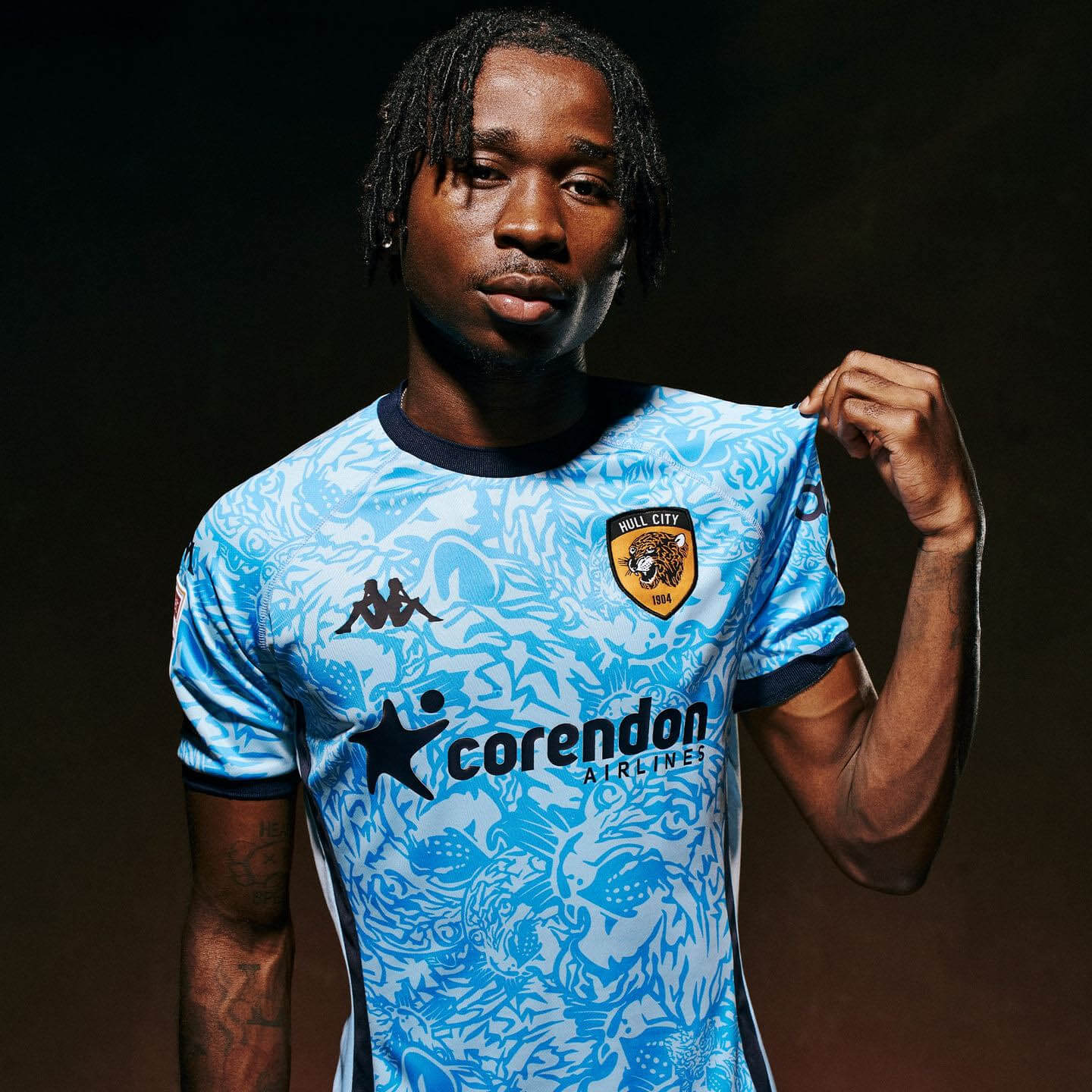 Terceira camisa do Hull City 2025-2026 Kappa