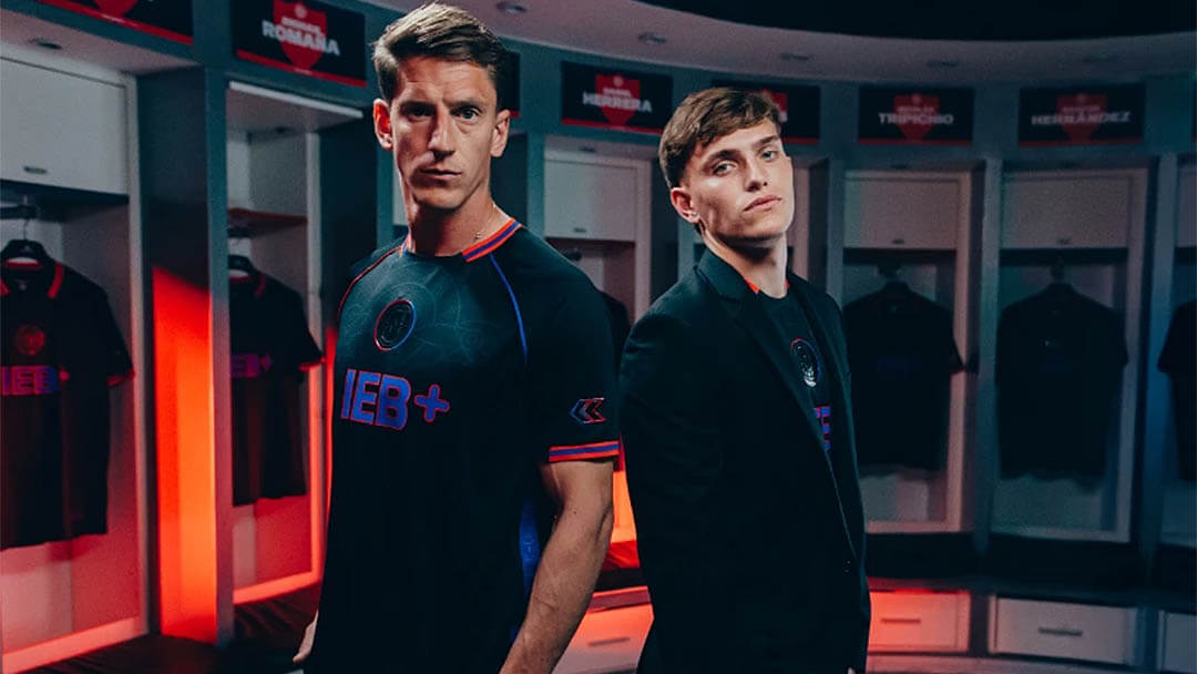 Terceira camisa do San Lorenzo 2025-2026 Atomik