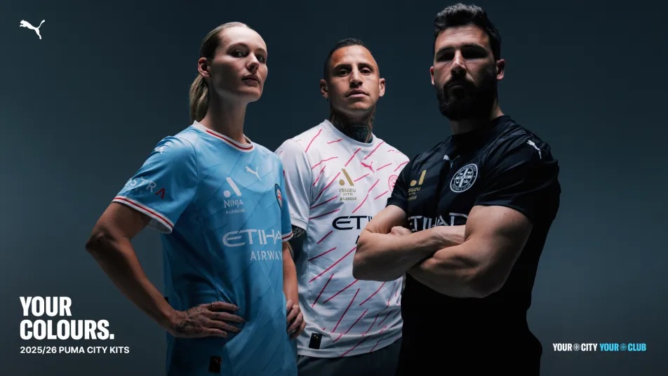 Camisas do Melbourne City 2025-2026 são lançadas pela PUMA