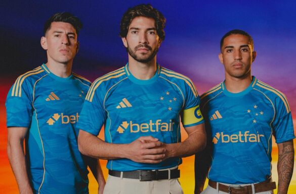 Terceira camisa do Cruzeiro 2025-2026 é lançada pela adidas