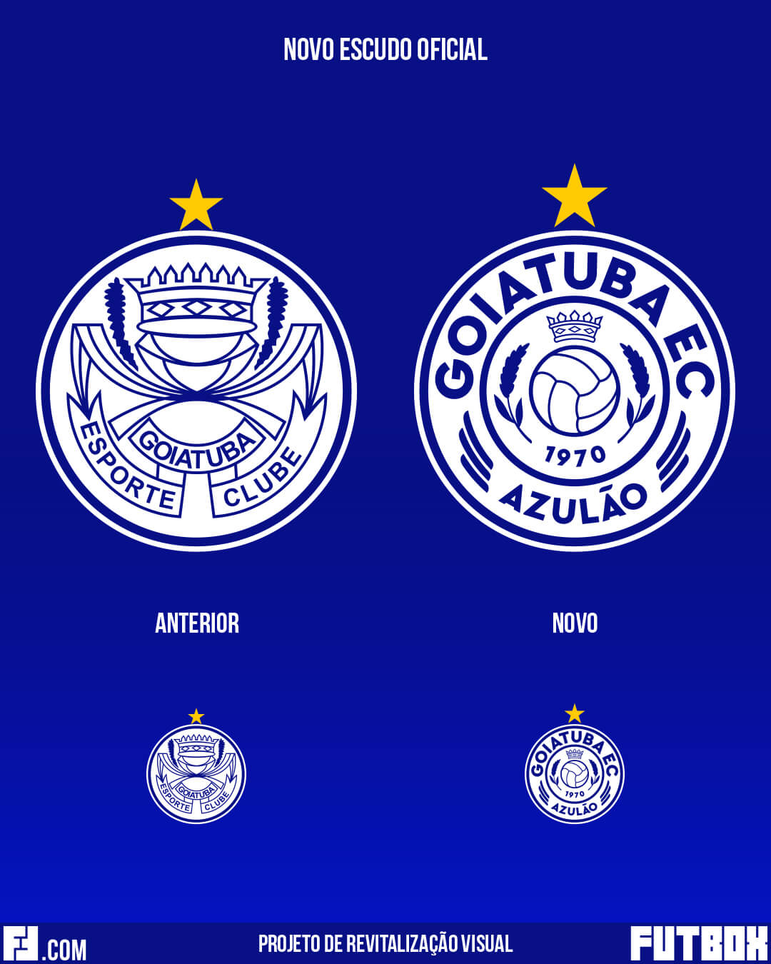 Goiatuba EC novo escudo
