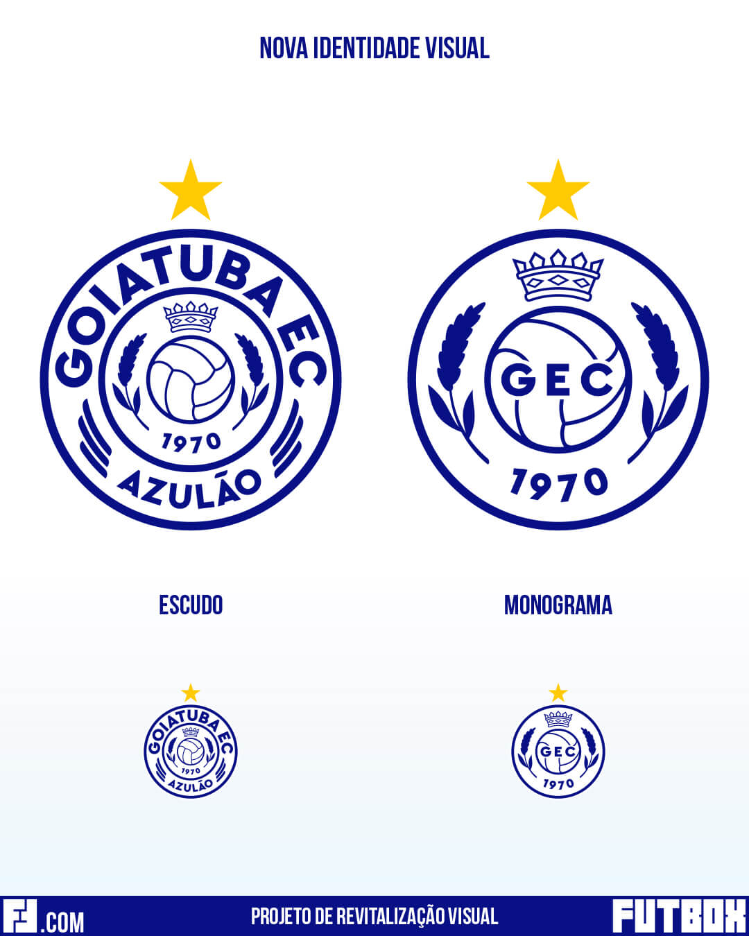 Goiatuba EC novo escudo