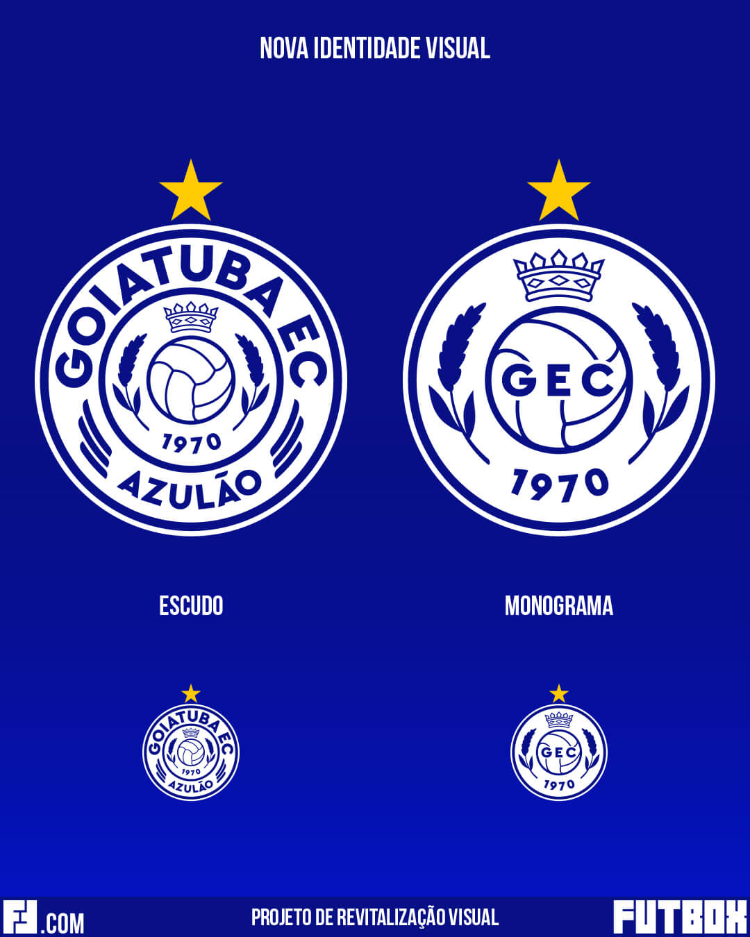 Goiatuba EC novo escudo