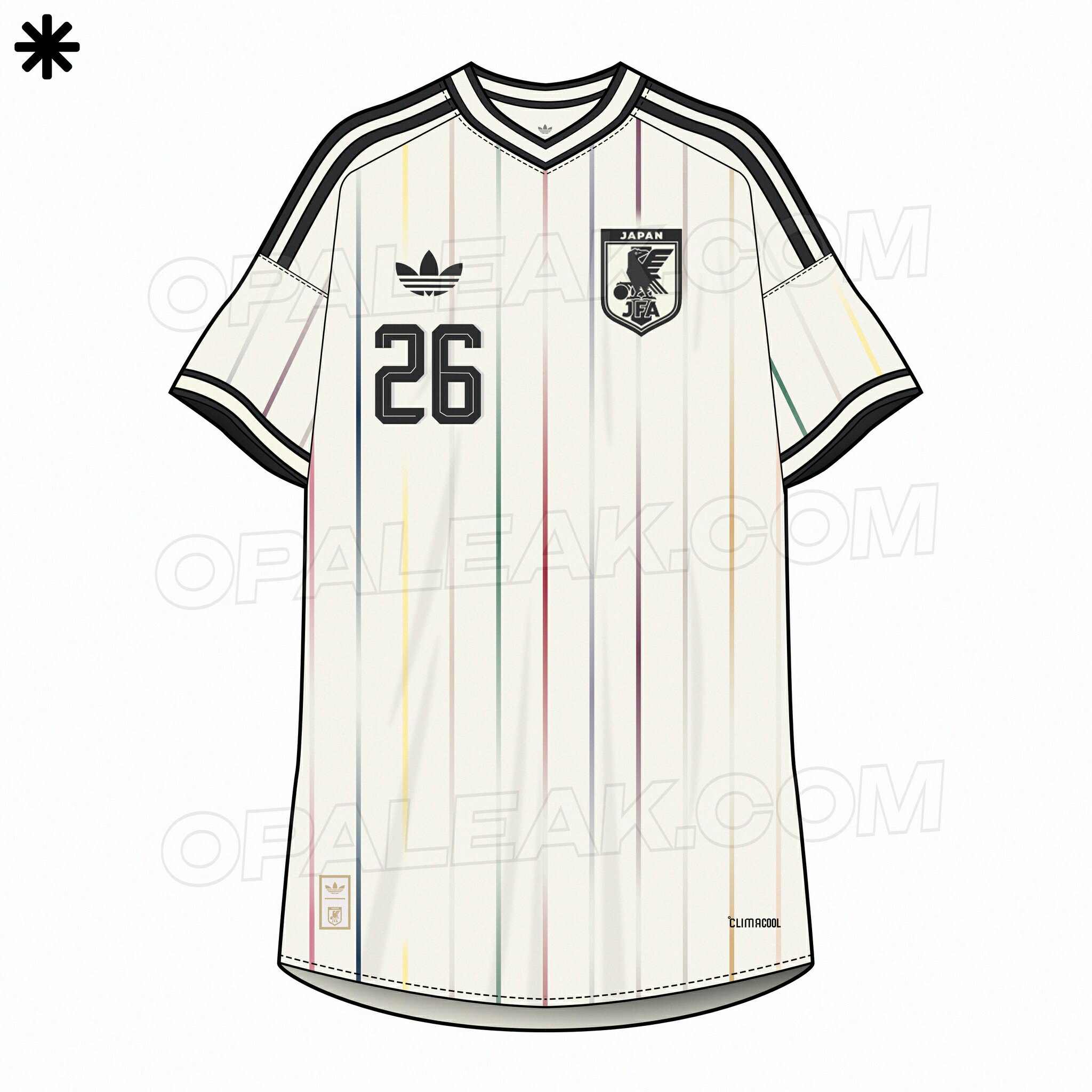 Camisa reserva do Japão para a Copa 2026 tem imagens antecipadas