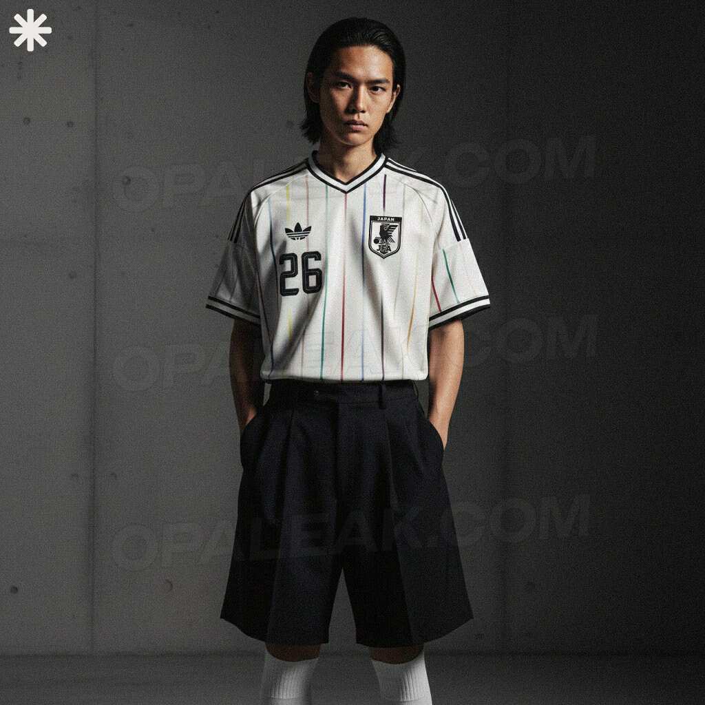 Camisa reserva do Japão para a Copa 2026 tem imagens antecipadas