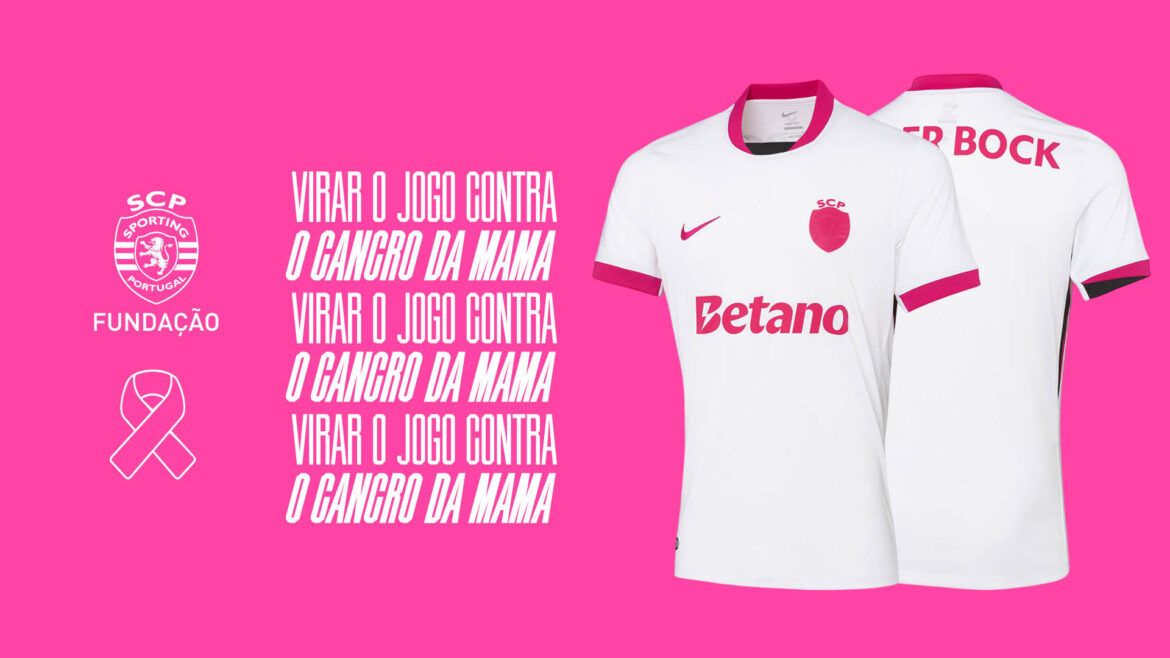 Camisa Outubro Rosa Sporting 2025 Nike