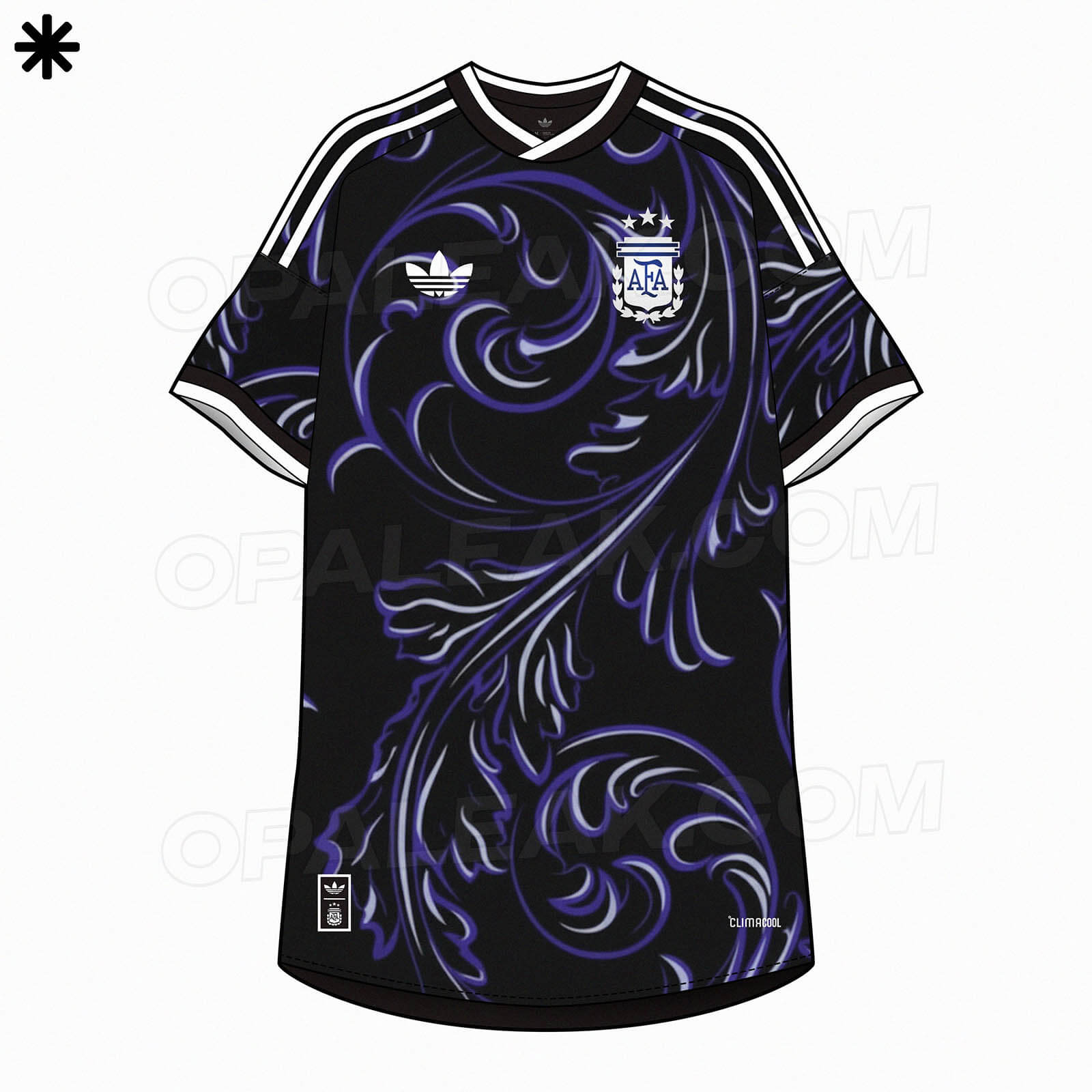 Camisa reserva da Argentina Copa do Mundo 2026 Adidas