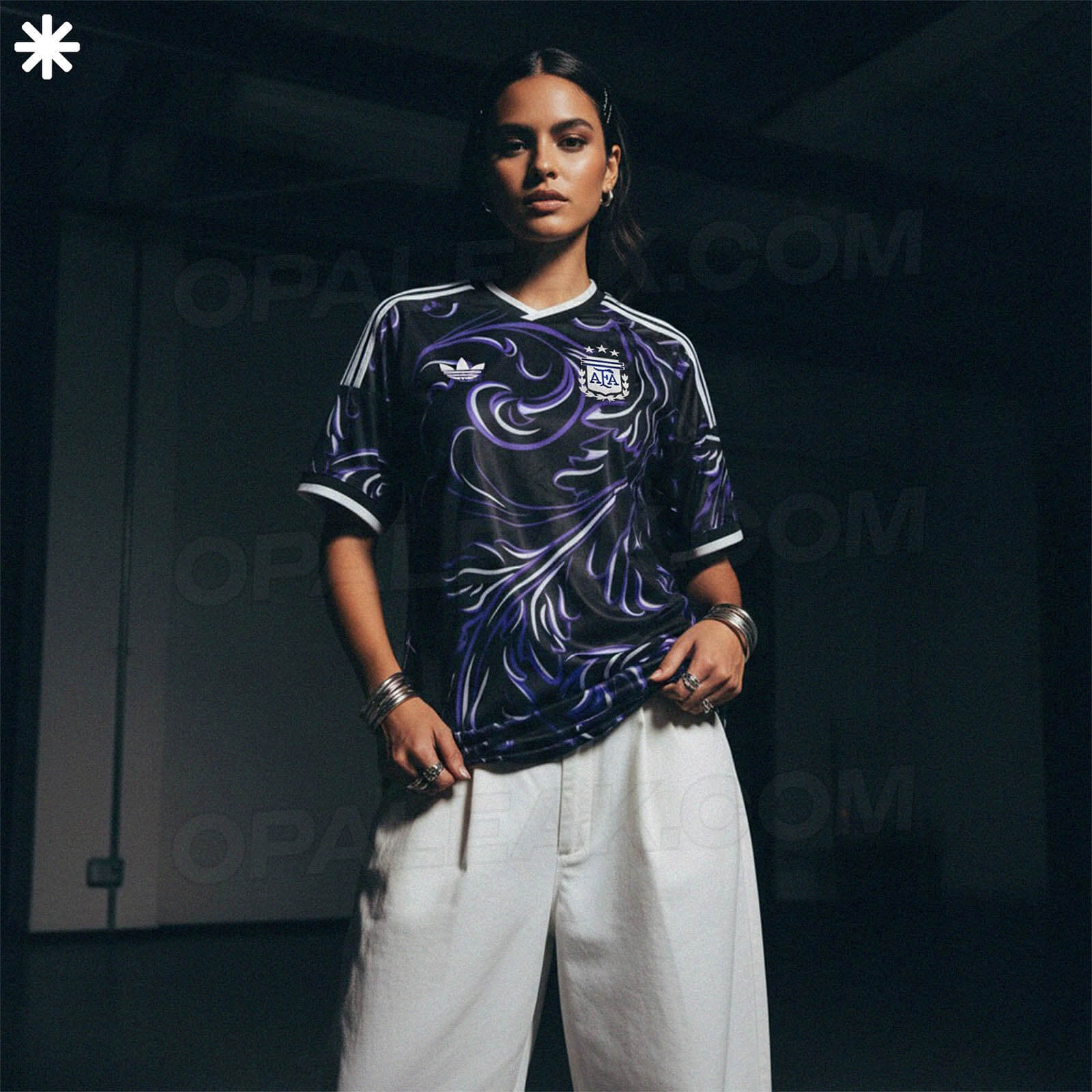 Camisa reserva da Argentina Copa do Mundo 2026 Adidas