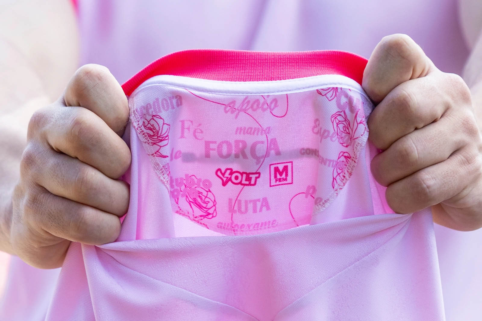 Camisa Outubro Rosa EC Vitória 2025 Volt Sport