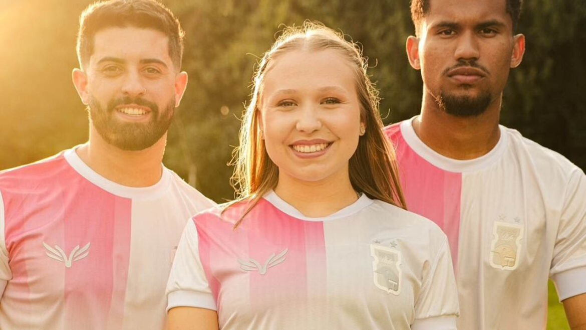 Camisa Outubro Rosa e Novembro Azul do Paraná Clube 2025 Valente