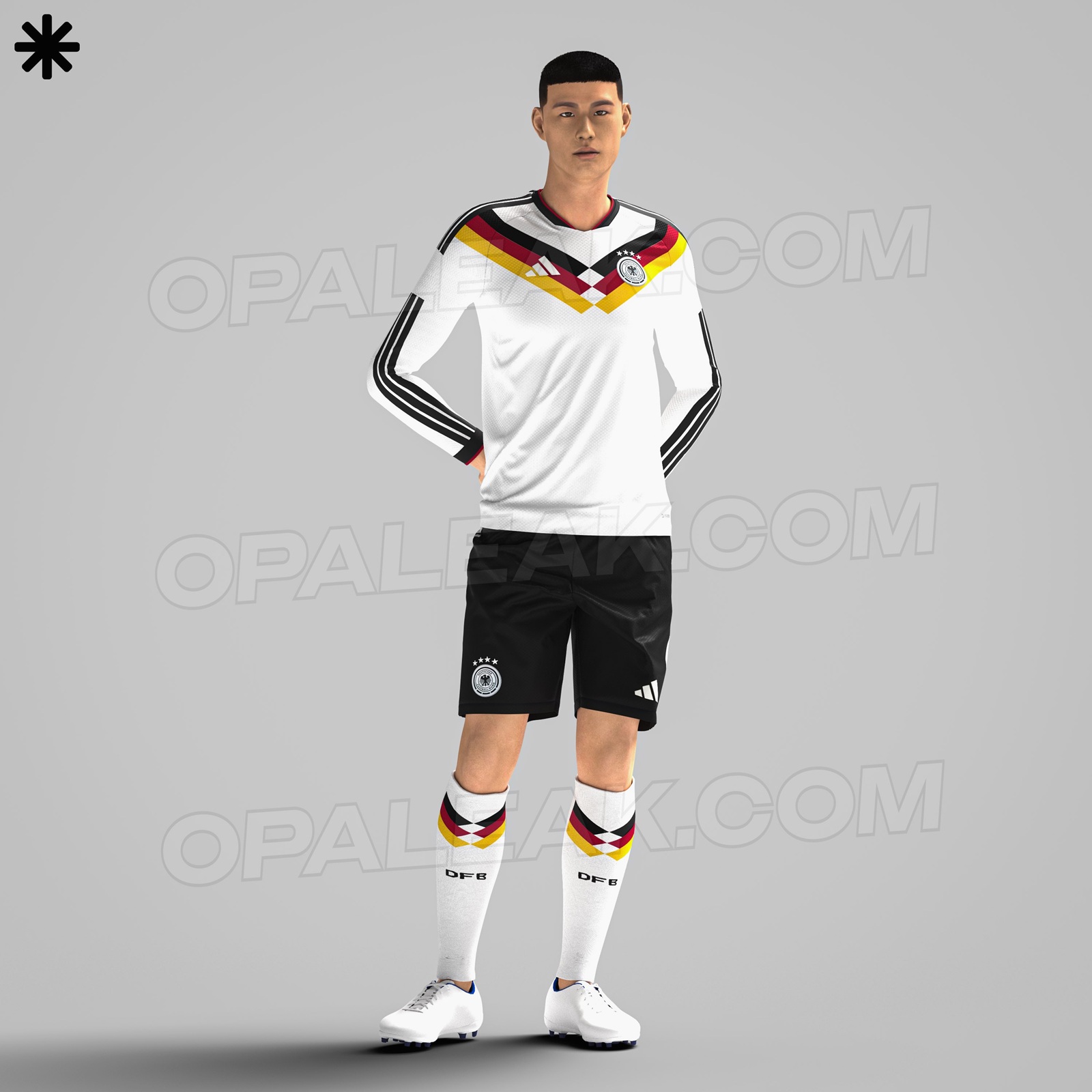 Camisa titular da Alemanha para a Copa 2026 vaza