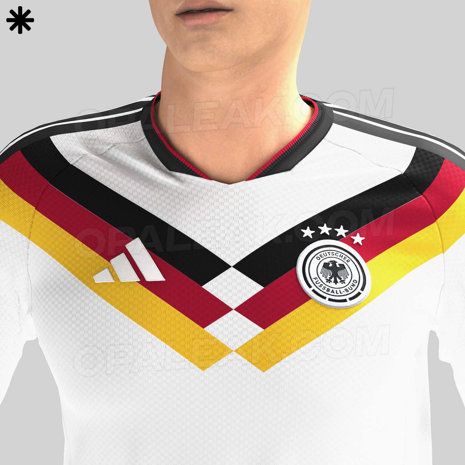 Camisa titular da Alemanha para a Copa 2026 vaza