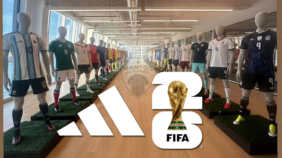 Camisas da Adidas para 2026-2027 vazada por Del-Piero