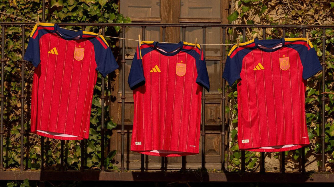 Camisa titular da Espanha 2026-2027 adidas