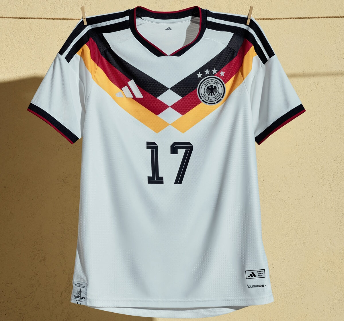 adidas lança nova camisa titular da Alemanha 2026