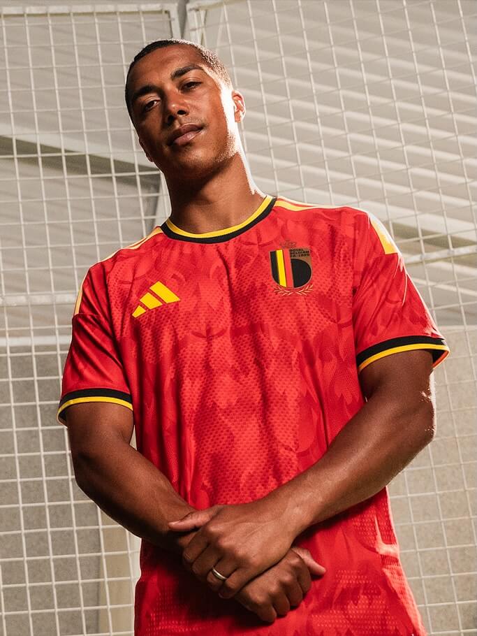Camisa titular da Bélgica 2026-2027 adidas