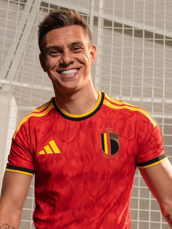 Camisa Bélgica 2026 Adidas frente