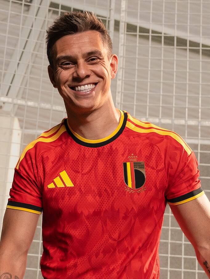 Camisa titular da Bélgica 2026-2027 adidas
