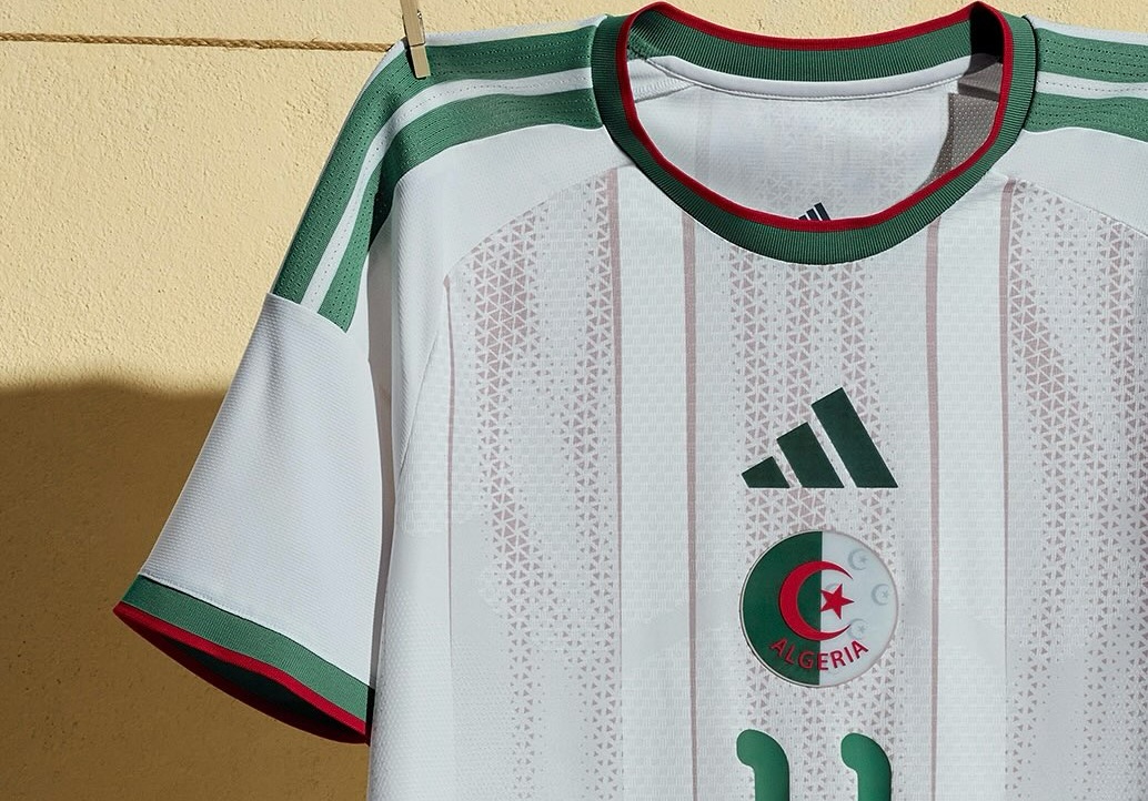 Camisa titular da Argélia para a Copa do Mundo 2026 é lançada pela adidas